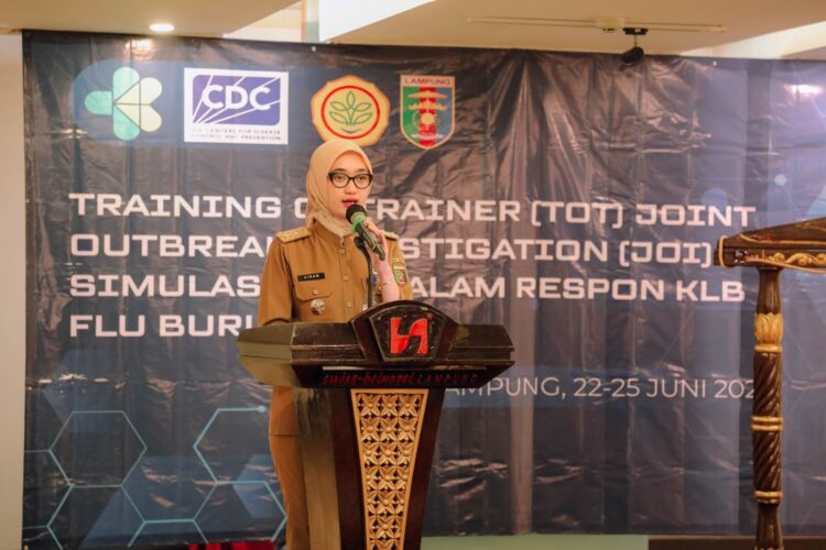 Wagub Jihan Nurlela Minta Penanganan Kasus Flu Burung Diperkuat dengan Kesiapsiagaan Menghadapi Ancaman Penyakit Zoonosis melalui Pendekatan Kolaboratif Antarinstansi dan Lintas Sektor