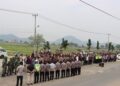 Polres Pringsewu Siagakan 285 Personel Sambut Kunjungan Jokowi ke Maliosewu