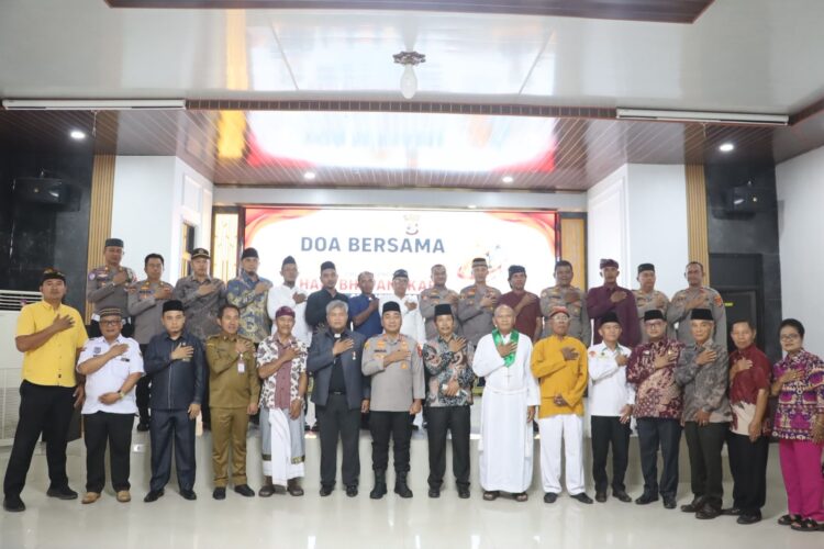 Peringati Hari Bhayangkara Ke 80 Tahun 2026, Polres Mesuji Gelar Doa Bersama Lintas Agama