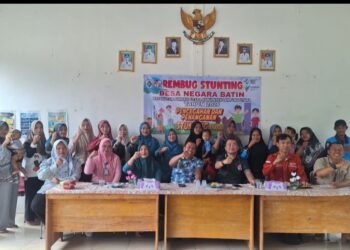 Wujudkan Generasi Sehat, Pemdes Negara Batin Gelar Rembuk Stunting