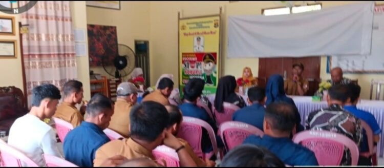 Rakor Bulanan Pemdes Bangun Jaya, Evaluasi Kinerja Dan Pelayanan Masyarakat