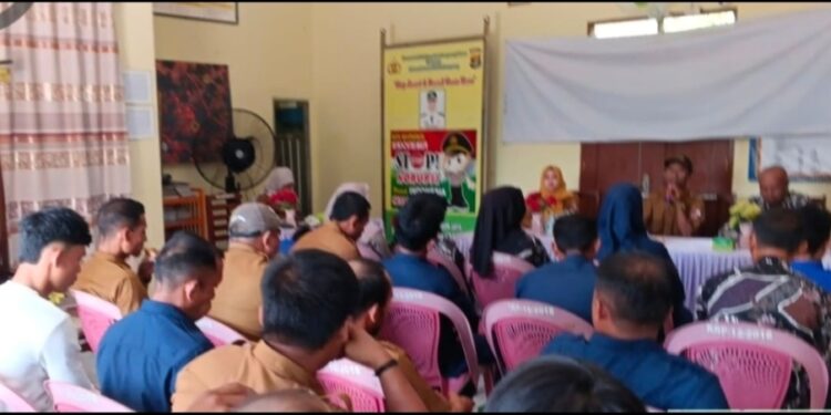 Rakor Bulanan Pemdes Bangun Jaya, Evaluasi Kinerja Dan Pelayanan Masyarakat
