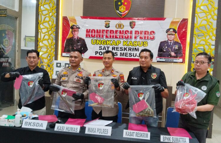Sembelih Satwa Dilindungi Jenis Tapir, 4 Warga Mesuji Terancam Pidana 15 Tahun Penjara