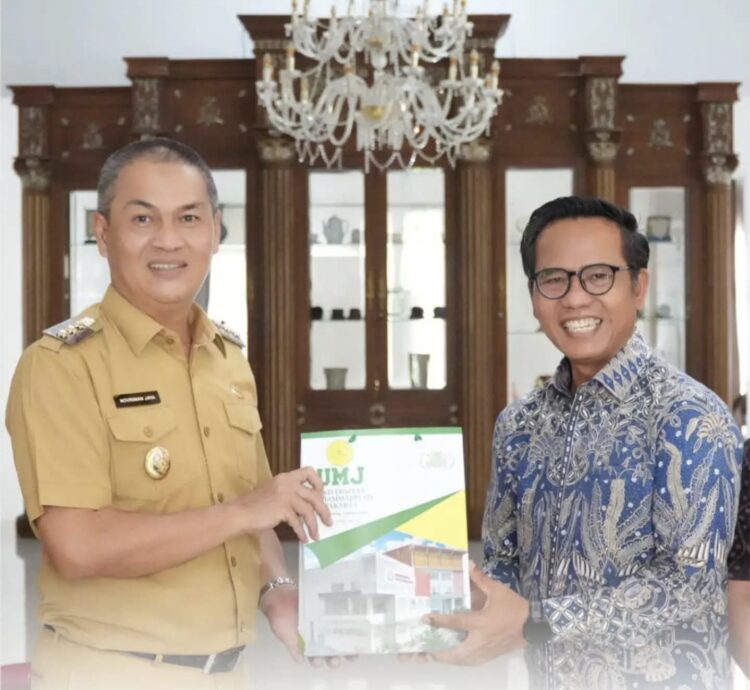 Terima Audiensi Resmi Rektor UMJ, Bupati Kemukakan Program Bolo Ngarit