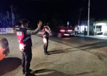 Jajaran Sat Samapta Polres Mesuji Laksanakan Patroli Janji Jaga di Wilayah Rawan