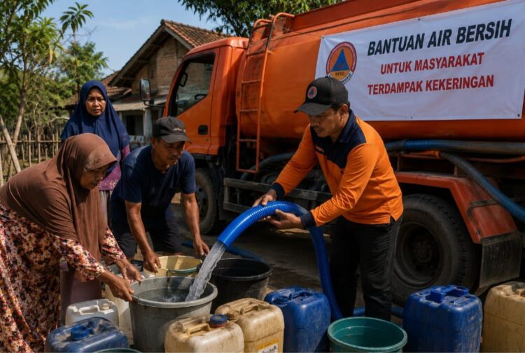 Antisipasi Kekeringan, Pemkab Tubaba Siap Salurkan Air Bersih Ke Masyarakat
