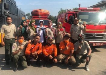 Khawatir Dampak Kekeringan BPBD Siagakan 10 Personil Rescue Dan Satu armada Tangki Air.