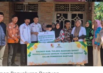 Gandeng Baznas Dan YJI, Pemkab Tubaba Salurkan Bantuan Anak Jantung Bawaan.