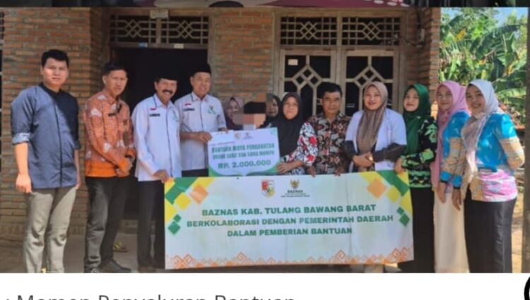 Gandeng Baznas Dan YJI, Pemkab Tubaba Salurkan Bantuan Anak Jantung Bawaan.