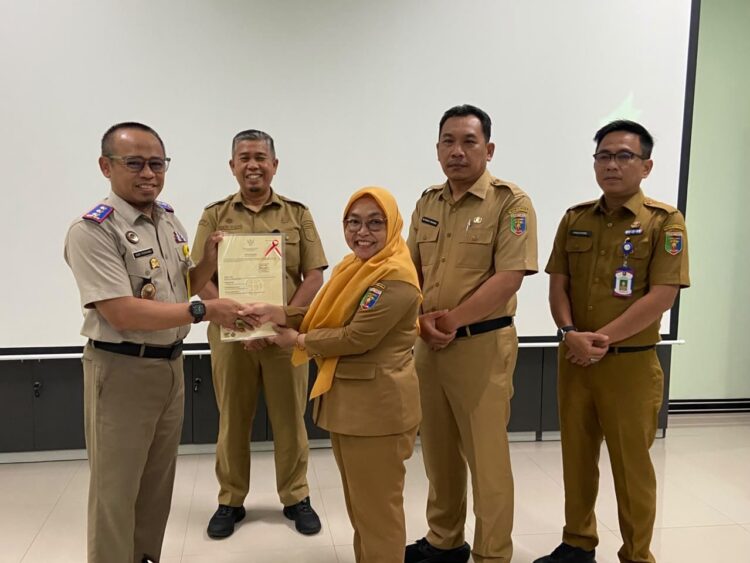 Dukung Percepatan Legalitas Aset Daerah, BPN Mesuji Hadiri Undangan Penyerahan Sertipikat Tanah Jalan Provinsi Lampung
