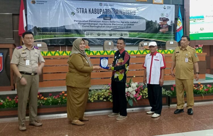 Pemkab dan Kantah Pringsewu Perkuat Sinergi Reforma Agraria untuk Dorong Ekonomi Masyarakat