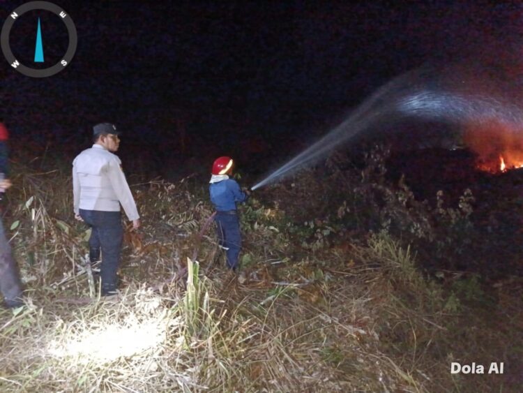 Kapolres Mesuji Apresiasi Respon Cepat Polsek Simpang Pematang Tanggapi Laporan Warga Terkait Karhutla