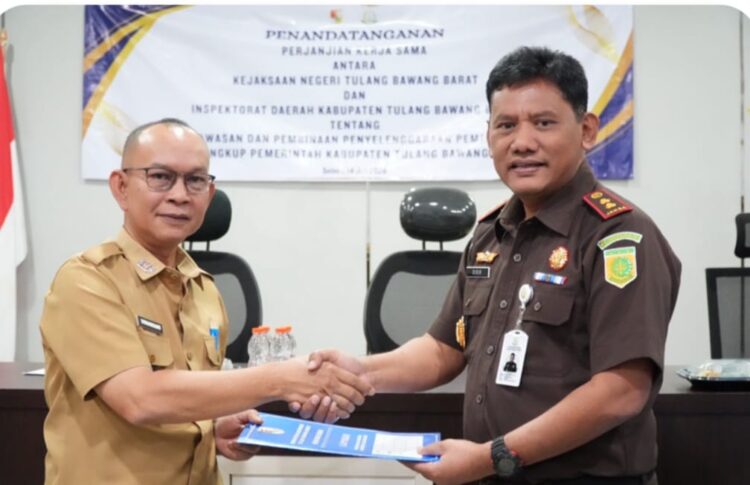 Inspektorat Tubaba Jalin Kerjasama Dengan Kejari