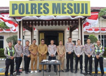 Polres Mesuji Kembali Terima Penyerahan 11 Pucuk Senpira Dari Masyarakat