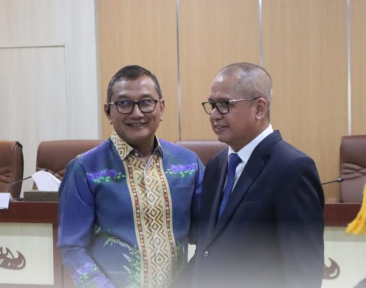 Sekda Tubaba Hadiri Promosi Doktor Berikan Dukungan Sekda Tuba.