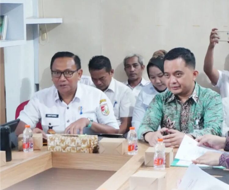 Asisten I Pemkab Tubaba Matangkan Draf Kesepakatan Bersama BSI Persero