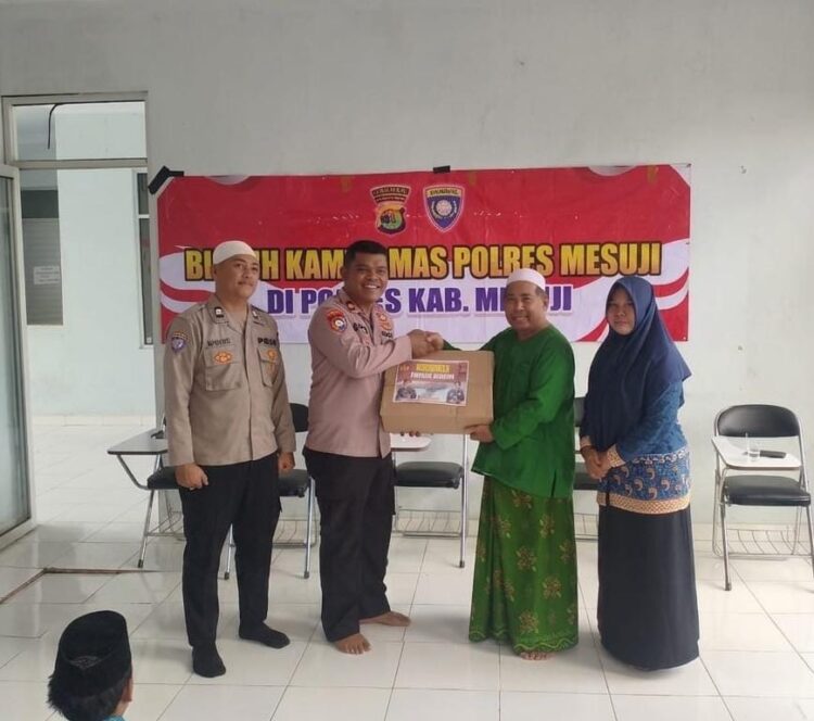 Sat binmas Polres Mesuji Gelar Sambang Binluh ke Ponpes Al Ghazali