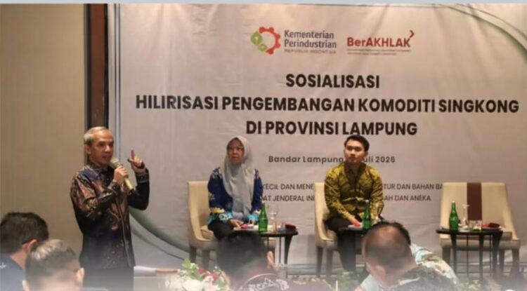 Asisten II Tubaba Hadiri Sosialisasi Kemenperin, Olahan Singkong Jadi Pusat Industri Nasional.