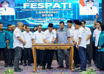 Riyanto Pamungkas Resmi Pimpin FESPATI Provinsi Lampung Periode 2026–2031