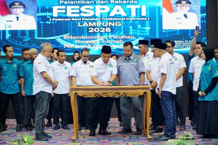 Riyanto Pamungkas Resmi Pimpin FESPATI Provinsi Lampung Periode 2026–2031