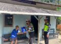 Wujud Kepedulian Sesama, Satlantas Polres Mesuji Gelar Tasi Berkah Untuk Warga Kurang Mampu