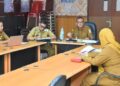 Sekda Tubaba Ikut Rakor Sosialisasi Implementasi Permenkes No 2 2016 Secara Virtual
