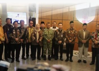 Hadiri Kunker MPPN Dan Bappenas, Wabup: Komitmen Wujudkan Perencanaan Terarah