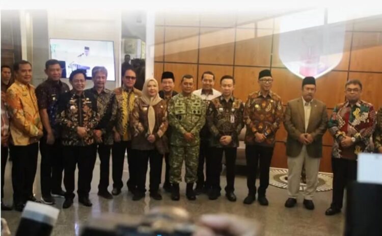 Hadiri Kunker MPPN Dan Bappenas, Wabup: Komitmen Wujudkan Perencanaan Terarah