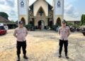 Dipimpin Waka Polres Mesuji, Personil Siaga Kompi III Gelar Patroli Menyeluruh dan Pengamanan Tempat Ibadah