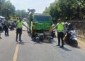Nyalip di Tikungan, Pemotor di Pringsewu Tewas Usai Tabrak Truk Pengangkut Pasir