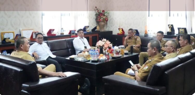 Bupati Terima Audiensi Kepala BKP provinsi Monitoring Pembangunan RSUD