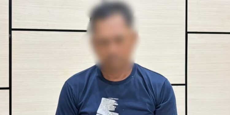 Tega Cabuli Anak Tirinya, Nasib Pria Ini Berakhir Di Sel Tahanan Polres Mesuji