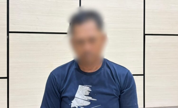 Tega Cabuli Anak Tirinya, Nasib Pria Ini Berakhir Di Sel Tahanan Polres Mesuji