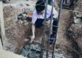 Bupati Pringsewu Letakkan Batu Pertama Pembangunan Masjid Darussalam Bandungbaru Barat