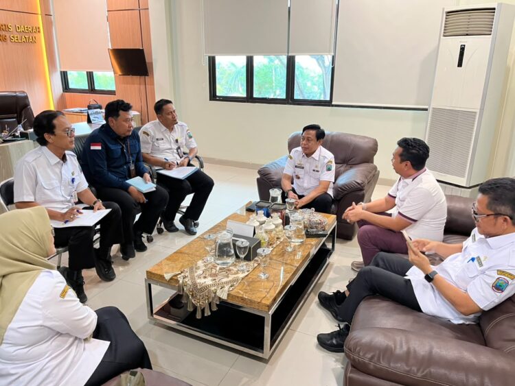 Perkuat Sinergi, Kantor Pertanahan Kabupaten Lampung Selatan Bahas Tindak Lanjut Paket Program Kerja Sama Bersama Pemerintah Daerah