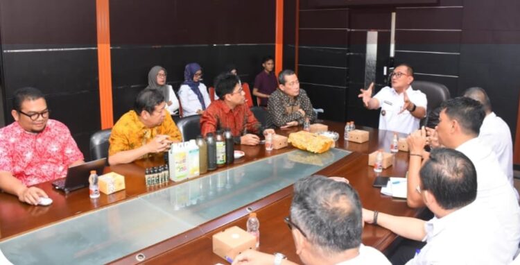 Pemkab Tubaba Terima Audiensi Universitas Telkom Bandung Perkuat Sektor Pertanian