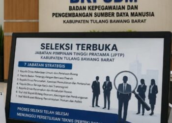 Pemkab Tubaba Tuntaskan Selter Untuk 7 JPTP, Tunggu Persetujuan BKN 3 Peserta Terbaik