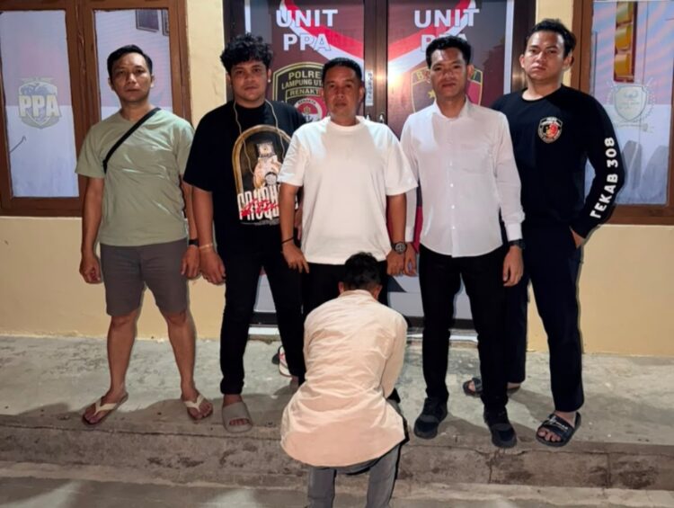 Unit PPA Satreskrim Polres Lampura Tangkap Pelaku Pencabulan Anak Dibawah Umur