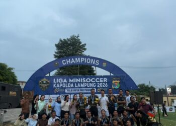 Tim Sepak Bola Polres Mesuji Torehkan Prestasi Gemilang di Ajang Mini Soccer Kapolda Lampung 2026