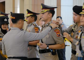 Tinggalkan Warisan Cultural Policing, AKBP M. Yunnus Saputra Serahkan Tongkat Komando Kepada AKBP Dadi Perdana Putra