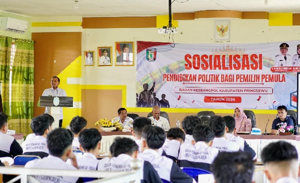 Pendidikan Politik bagi Pemilih Pemula Disosialisasikan di SMKN 1 Gadingrejo