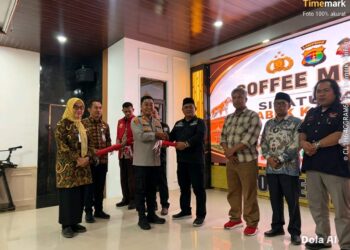 Gelar Coffe Morning Dengan Sabuk Kamtibmas, Begini Pesan Kapolres Mesuji