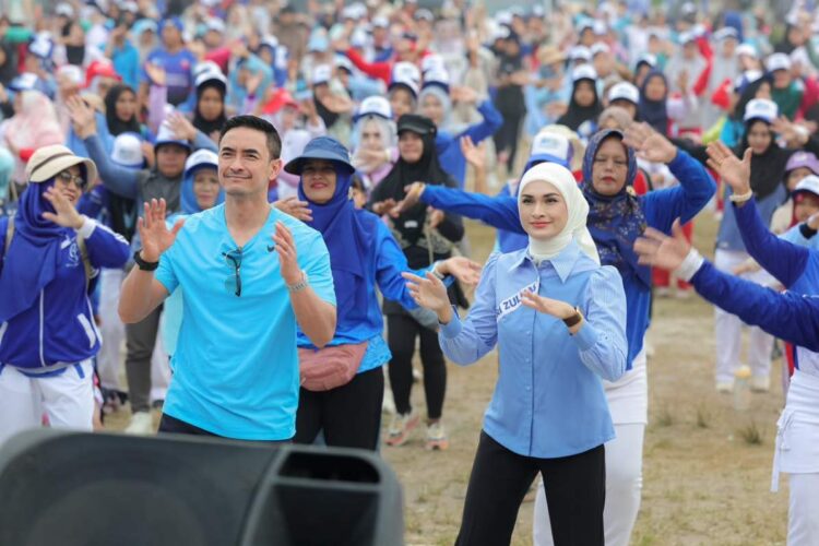 Ketua Fraksi PAN Rayakan HUT ke-81 RI di Lampung Selatan dan Gelar PANsar Murah