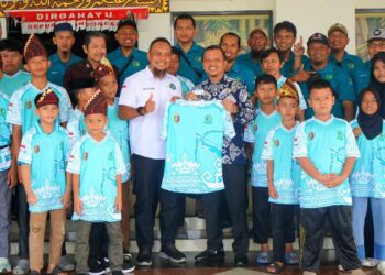 Bupati Pringsewu Lepas Kontingen FESPATI Lampung ke Kejurnas FESPATI 2026