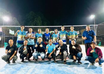 Semarakkan HUT RI ke 81 dan Hari Jadi Desa ke 28, Pemdes Tirtalaga Gelar Open Turnament Bola Voli Putra