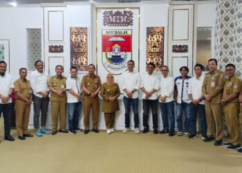 Jelang Persiapan HPN dan Porwanas 2027, Pengurus PWI Lampung Bertemu Bupati Mesuji