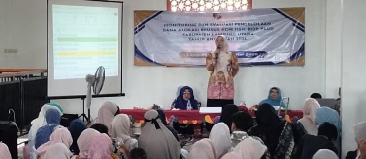 Dinas Pendidikan Lampura , Monitoring Dan Evaluasi Dana Bos 2026
