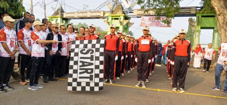 Meriahkan HUT RI Ke-81 Pemkab Lampura Gelar Lomba Gerak Jalan