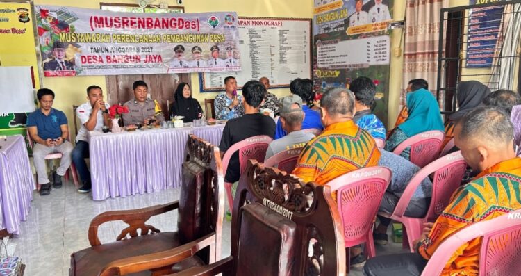 Pemdes Bangun Jaya Gelar Musyawarah Perencanaan Pembangunan Desa 2027