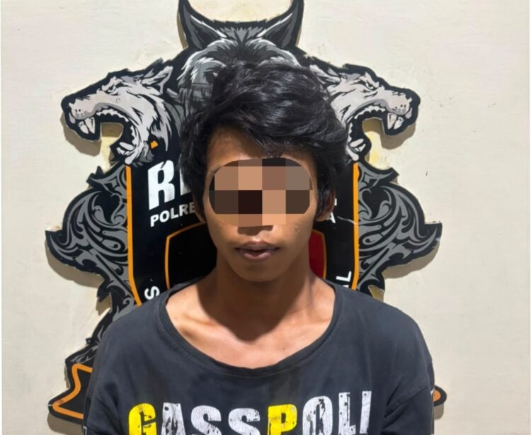 Gerak Cepat Unit PPA Polres Lampura Tangkap Ayah Anianya Anak Kandung Umur 3 Bulan